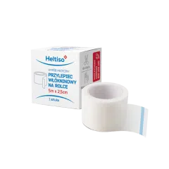 Heltiso Przylepiec włókninowy biały 5m x 2,5cm 