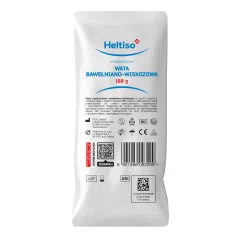 Heltiso, Wata opatrunkowa, bawełniano-wiskozowa, 100 g