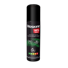 Moskine płyn na komary, kleszcze, meszki z 50% DEET, 80ml