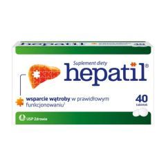 Hepatil, tabl.,(USP Zdrowie), 40 szt