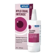 Hylo Dual Intense, krople do oczu nawilżające z ektoiną, 10 ml