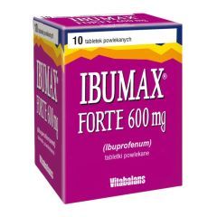 Ibumax Forte 600 mg, tabletki powlekane