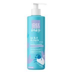 Idee Derm Baby, zel, 3w1, do mycia twarzy,ciala,wlos.,400ml
