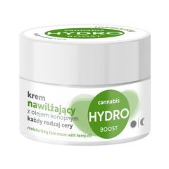 Ideepharm Ideederm, krem,nawilżający z olejem konopnym,50 ml