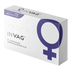 InVag, kapsułki dopochwowe, twarde, 7 sztuk