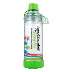 Inhalator Aerochamber Plus Flow VU,ustnik d/dzieci(ziel),1szt