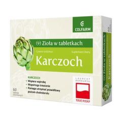Karczoch, tabletki powlekane, 60 szt.