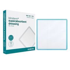 Kliniderm Superabsorbent, opatr,10cmx10cm,1szt(z op10szt)