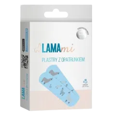 LAMAmi plastry z opatrunkiem dla dzieci, 10 sztuk