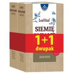 LenVitol siemie lniane zlociste,250g x 2op.,PROM.1164/24