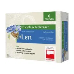 Len, tabletki do ssania, 60 szt.