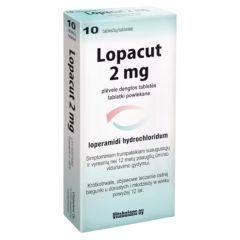Lopacut 2 mg tabletki powlekane, 10 sztuk