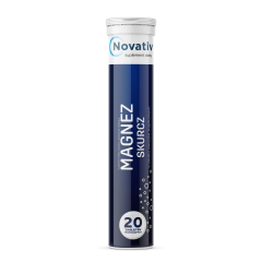  Novativ Magnez Skurcz, tabletki musujące, 20 sztuk