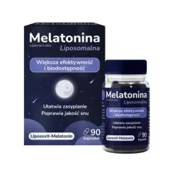 Melatonina Liposomalna, kapsułki, 90 szt.
