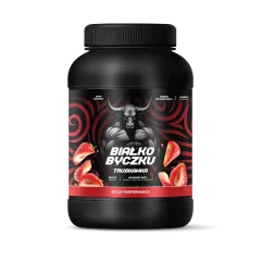 BYCZKU Białko Byczku truskawka, 1000g  
