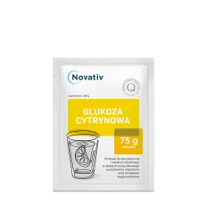 Novativ Glukoza cytrynowa, proszek, 75 g