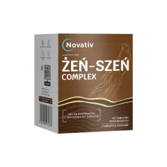 Novativ Żeń-szeń complex, tabletki powlekane, 60 sztuk