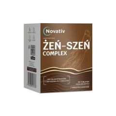 Novativ Żeń-szeń complex, tabletki powlekane, 60 sztuk