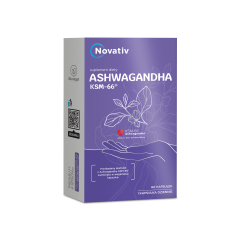 Novativ Ashwagandha KSM-66, kapsułki, 60 sztuk