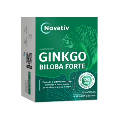 Novativ Ginkgo Biloba Forte, kapsułki, 60 szt.