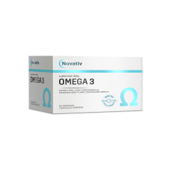 Novativ Omega-3, kaps., 60 szt