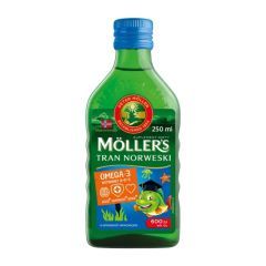 Mollers Tran Norweski, aromat owocowy, 250 ml