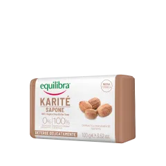 Equilibra, mydło z masłem Shea, 100 g