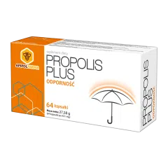 Apipol Farma Propolis Plus, kapsułki, 64 szt.