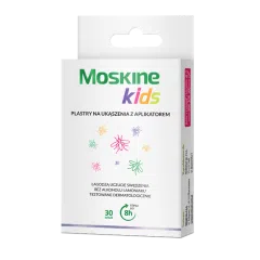 Moskine kids plastry na ukąszenia z aplikatorem, 30 szt.