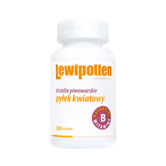 Lewipollen, tabl., pylek kwiatowy, 200 szt (100 g)