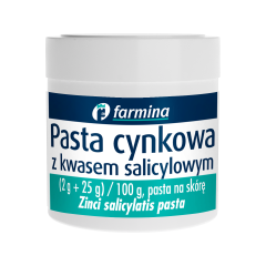 Pasta Lassara, (Avena), maść cynkowa z kwasem salicylowym, 20 g