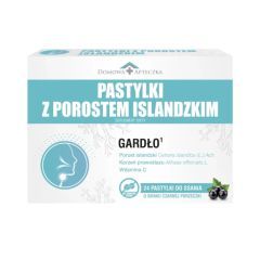 Pastylki z Porostem Islandzkim, pastylki do ssania, 24 szt.
