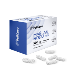 PellCore Maślan sodu SR, 500 mg, kaps.,60 szt