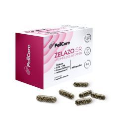 Pellcore Żelazo SR + kompleks witamin, kapsułki, 60 szt.