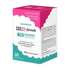 CDS22-formula 10 mld, mikrokapsułki, 30 szt.