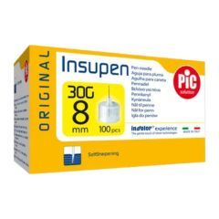 PiC Solution Insupen, igły do penów insulinowych 30G x 8 mm, 100 szt.