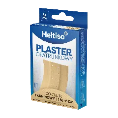 HELTISO, Plaster opatrunkowy do cięcia tkaninowy 1mx 6cm, 1 szt.