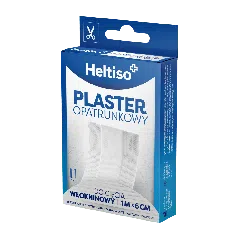HELTISO, Plaster opatrunkowy do cięcia włókninowy 1mx 6cm, 1 szt.