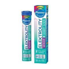 Plusssz Elektrolity Senior Dobry Dzień, tabl.musuj., 24 szt