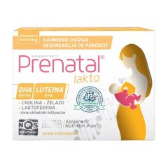 Prenatal Lakto, kaps.,30 kaps.miekkich+30 kaps.twardych