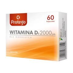 Protego Witamina D 2000, kapsułki elastyczne, 60 szt.
