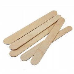 Szpatulki, laryngol.,drewniane, niesteryl.,(Term-Med),100szt