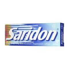 Saridon, tabl.,(i.rów),MDZ,Holandia, 10 szt