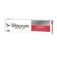 Silaurum, plast.silikonowe,na blizny, 5cmx30cm, 5 szt