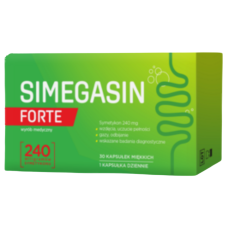 Simegasin forte kapsułki miękkie, 30 sztuk