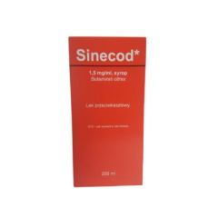 Sinecod, 1,5 mg/ml, syr.,(i.rów),MDZ,Węgry, 200 ml