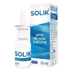 Solik, spray, do nosa, z ektoina, 20 ml