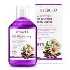 Sylveco, płyn do płukania jamy ustnej, ziołowy, ortodontyczny,  500 ml