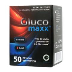 Test pask. Glucomaxx, 50 paskow