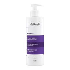 Vichy Dercos Neogenic, szampon przywracający włosom gęstość, 400 ml